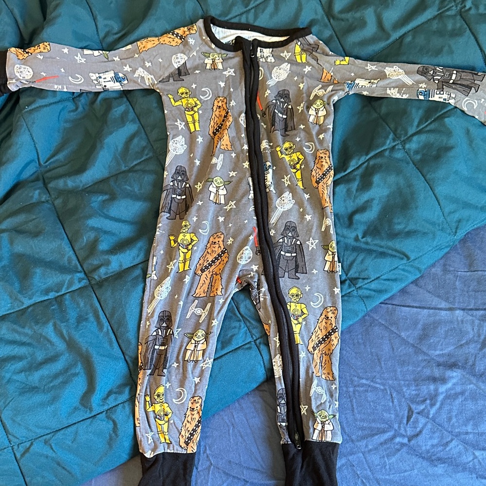 Little Sleepies Star Wars zippy